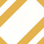 Carreau Zag Jaune & Blanc