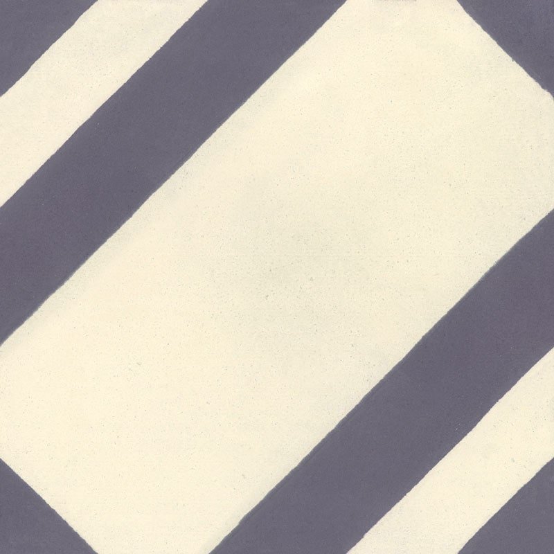 Carreau de Ciment Zag Vanille & Grenache - Carocim