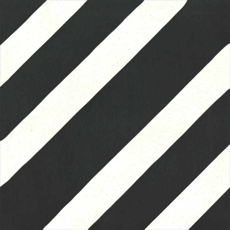 Carreau de Ciment Zig Noir & Blanc - Carocim
