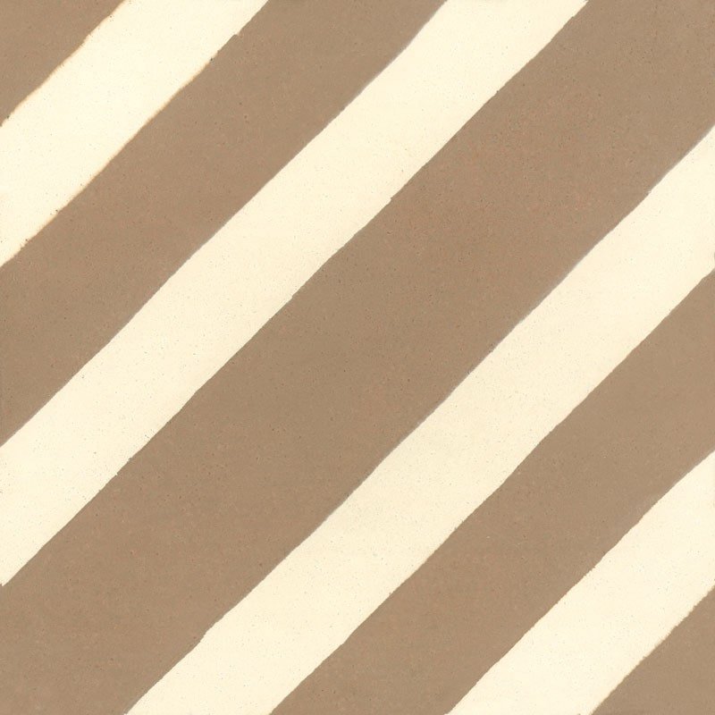 Carreau de Ciment Zig Vanille & Beige Écorce - Carocim