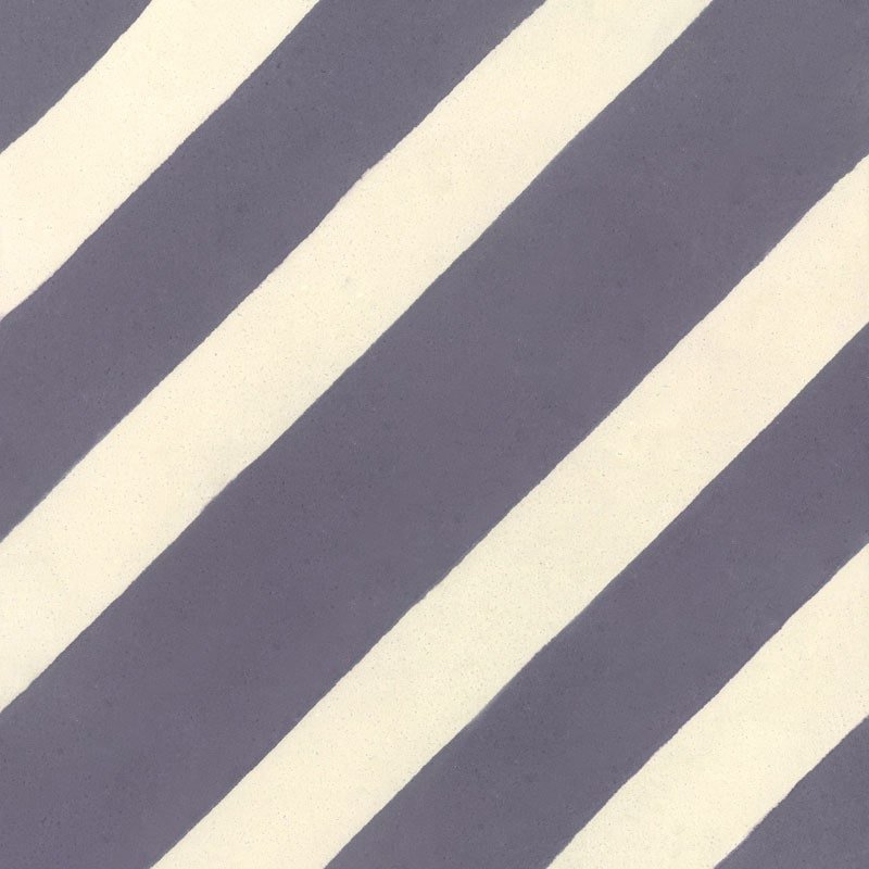 Carreau de Ciment Zig Vanille & Grenache - Carocim