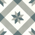 Diagonale Star Gris & Charbon de Bois