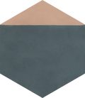 Carreau de Ciment Hex-Isocèle Basalte Ombre Sim.PL