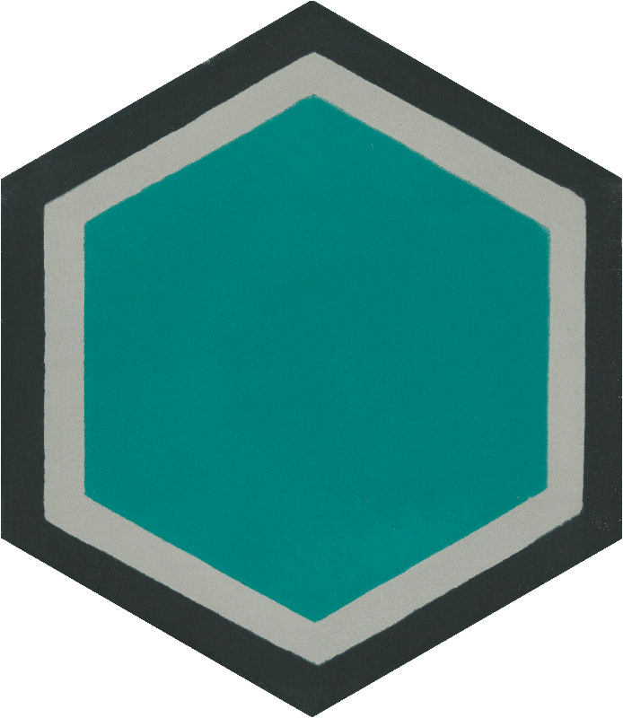 Bee Hexagon Cement Tile - Carocim