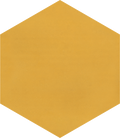 Hexagone M Jaune Miel