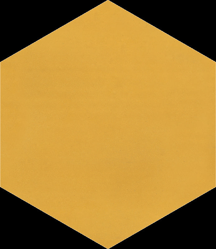 Hexagone M Jaune Miel