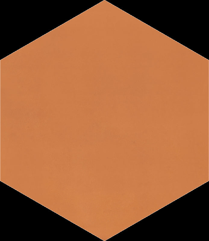 Hexagone M Ocre Brun