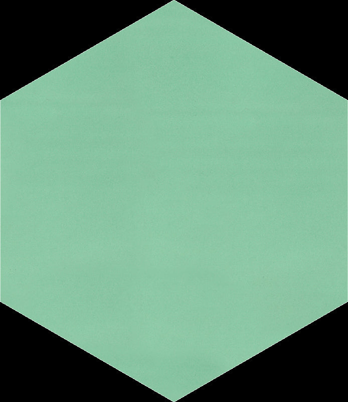 Hexagone M Vert Amandier