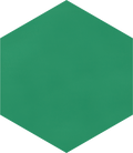 Hexagone M Vert Chlorophylle