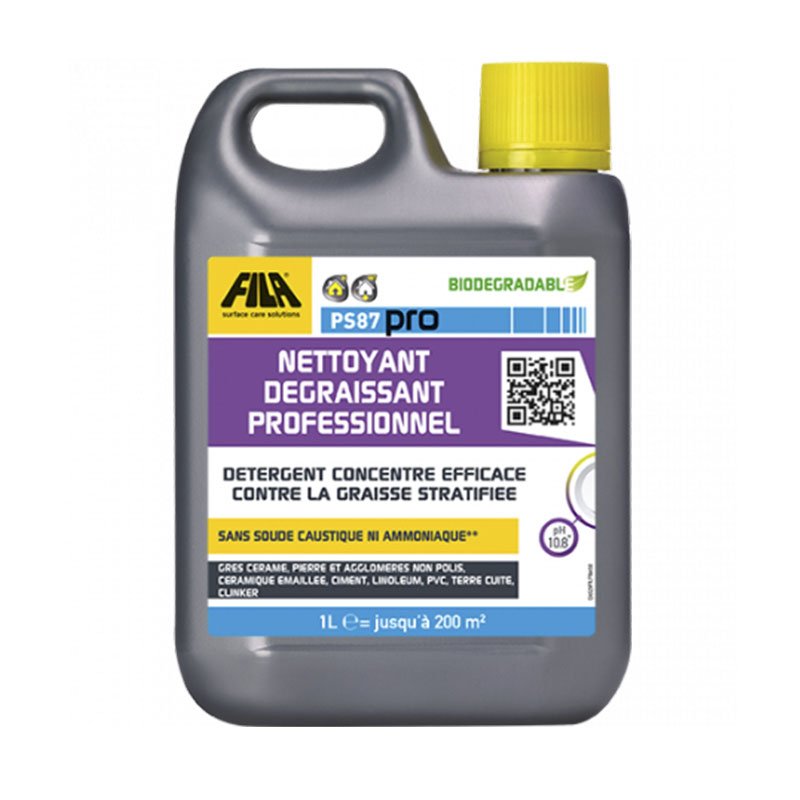 Nettoyant dégraissant professionnel  -  PS87PRO 1 L